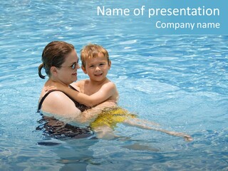 Refreshing Son Fun PowerPoint Template