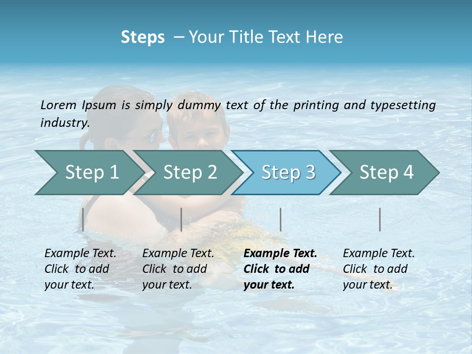 Refreshing Son Fun PowerPoint Template