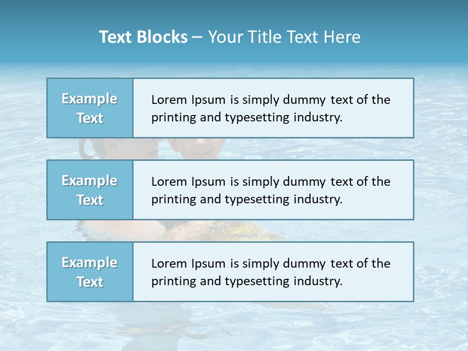 Refreshing Son Fun PowerPoint Template