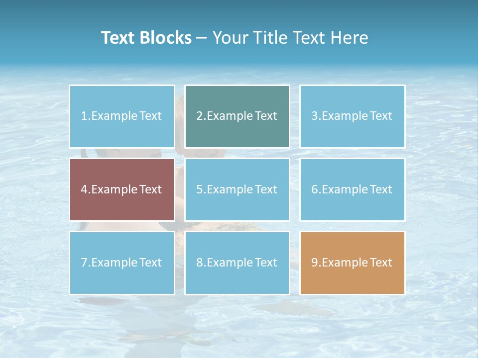 Refreshing Son Fun PowerPoint Template