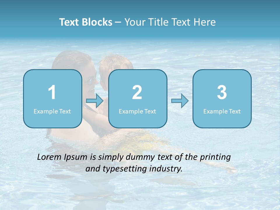 Refreshing Son Fun PowerPoint Template