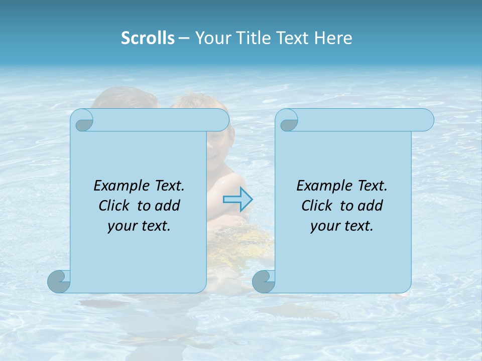 Refreshing Son Fun PowerPoint Template