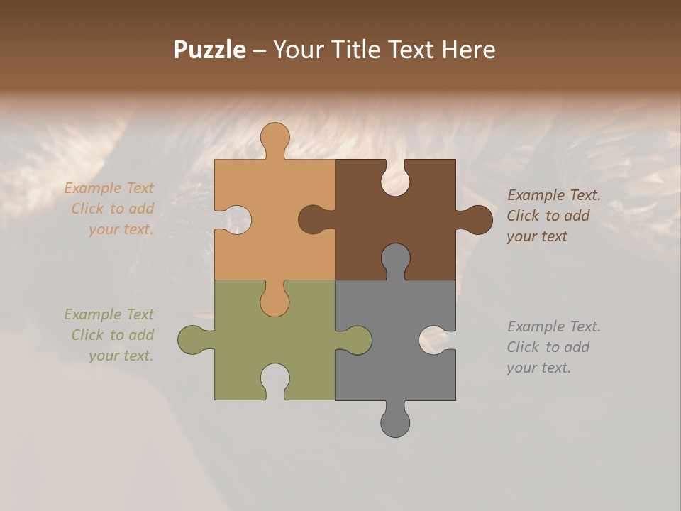 Head Animal Tailed PowerPoint Template