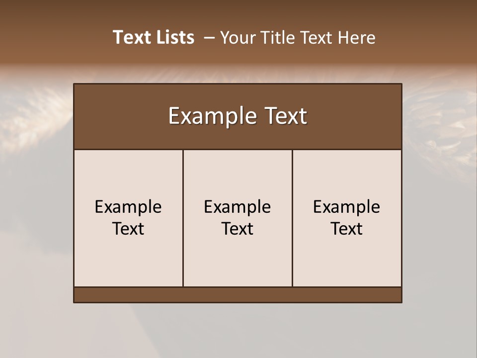 Head Animal Tailed PowerPoint Template