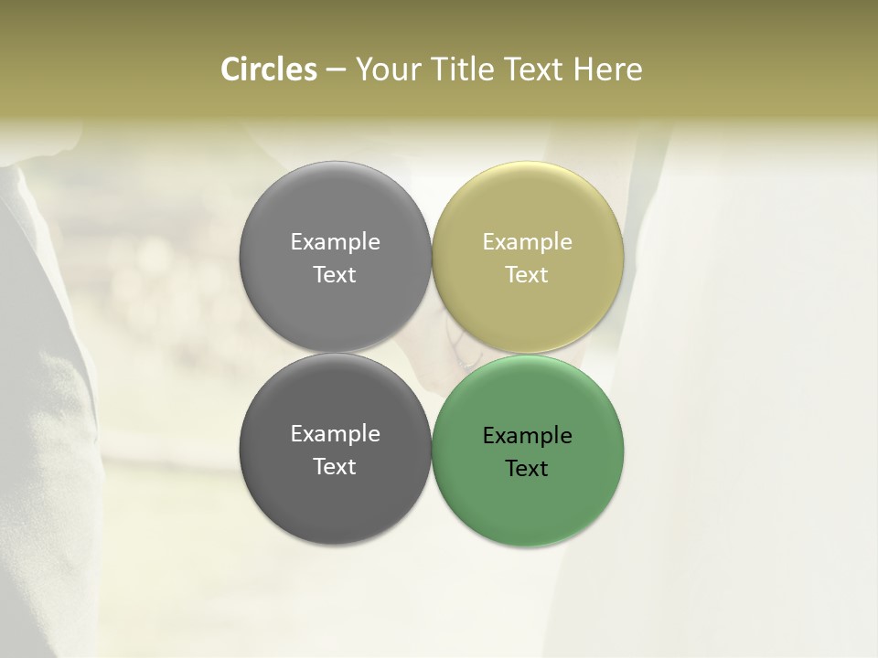 Bride Happiness Happy PowerPoint Template