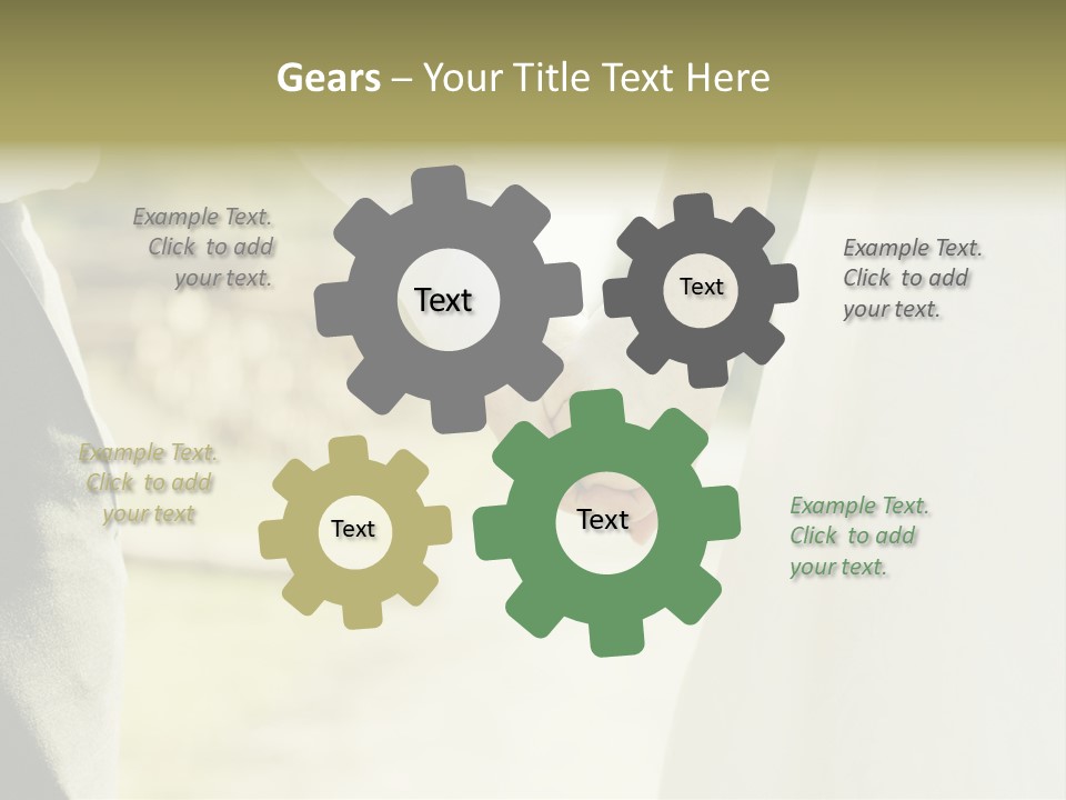 Bride Happiness Happy PowerPoint Template