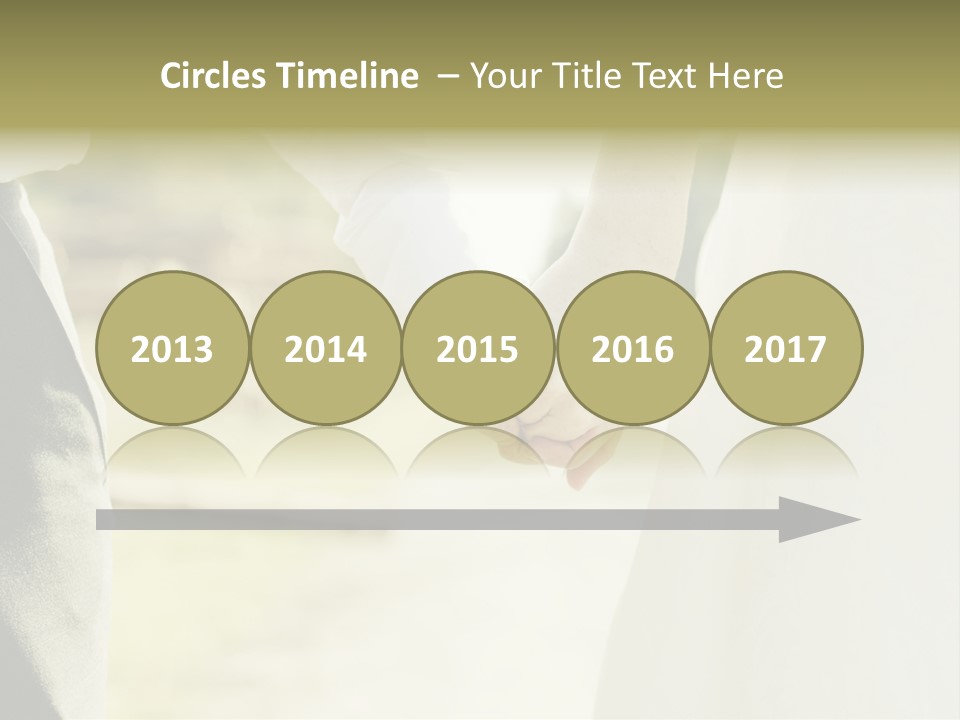 Bride Happiness Happy PowerPoint Template