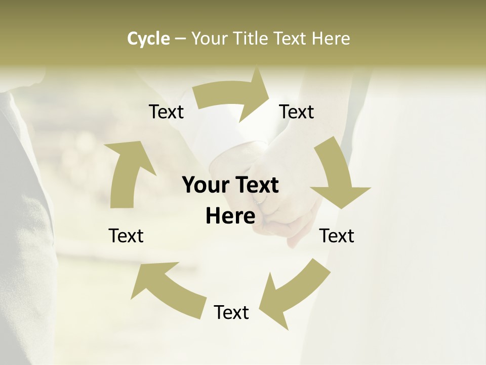 Bride Happiness Happy PowerPoint Template