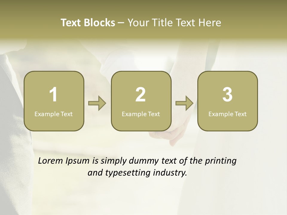 Bride Happiness Happy PowerPoint Template