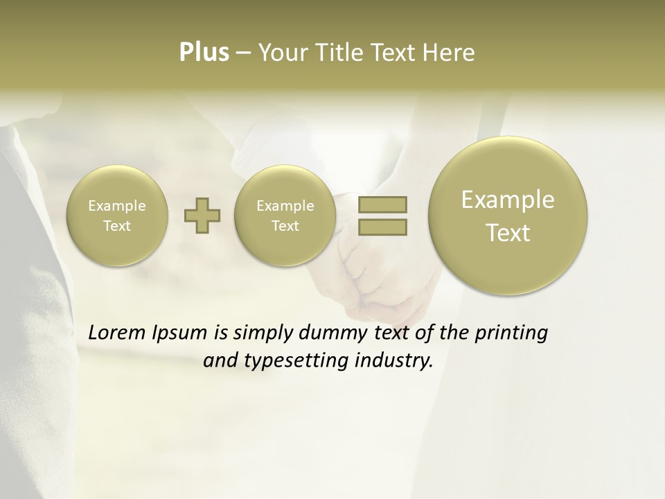 Bride Happiness Happy PowerPoint Template