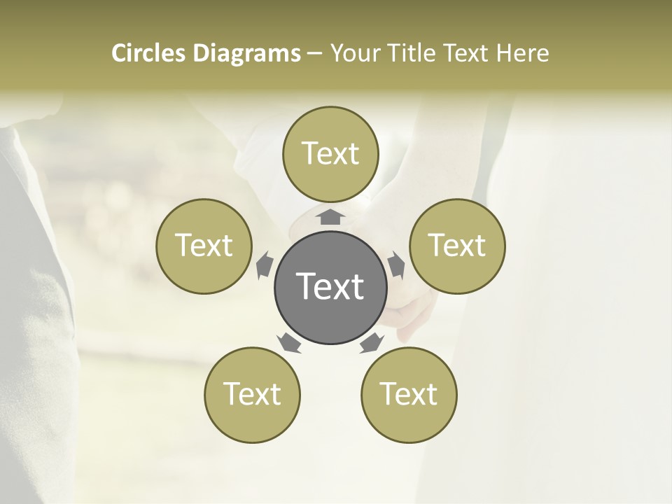 Bride Happiness Happy PowerPoint Template