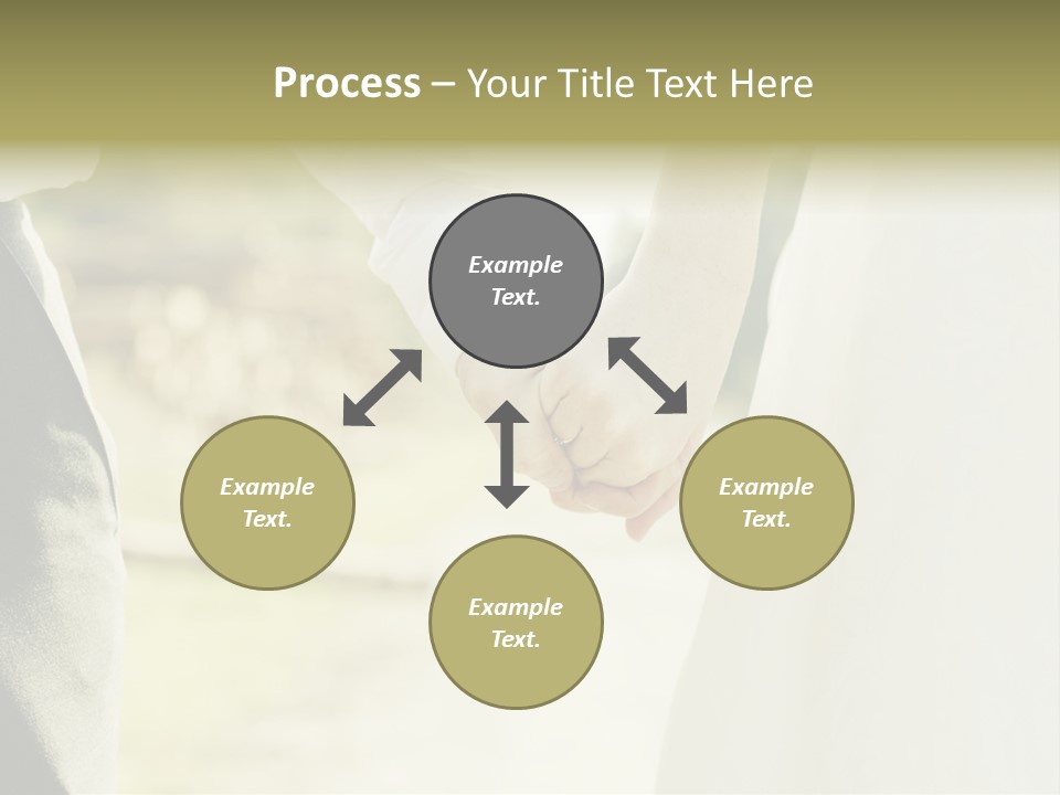 Bride Happiness Happy PowerPoint Template