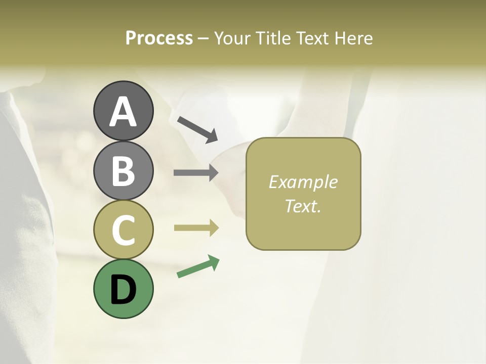 Bride Happiness Happy PowerPoint Template