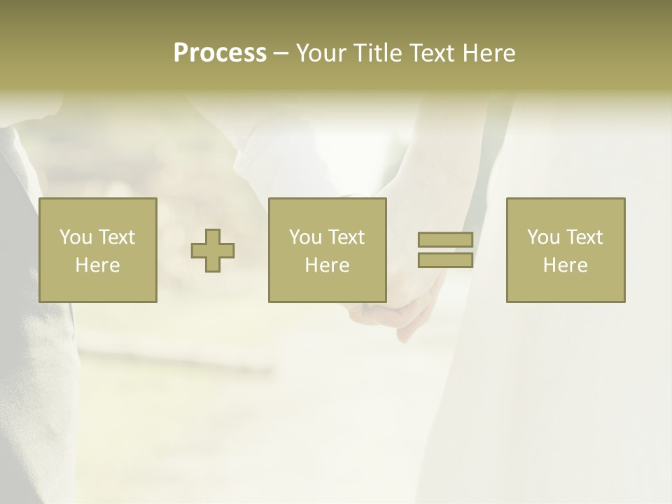 Bride Happiness Happy PowerPoint Template