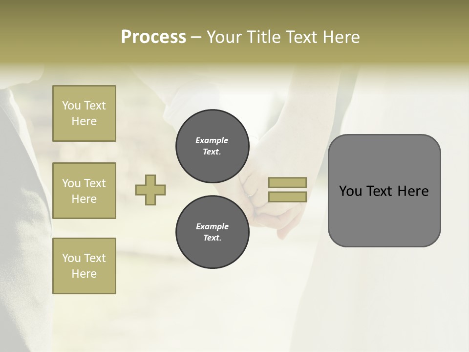 Bride Happiness Happy PowerPoint Template