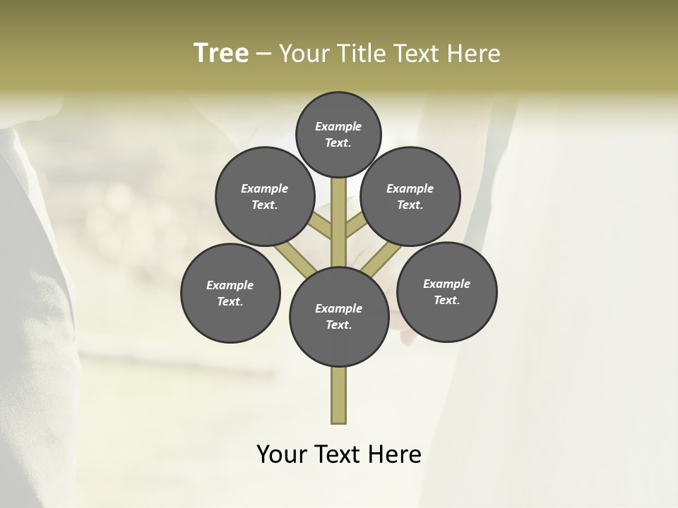 Bride Happiness Happy PowerPoint Template