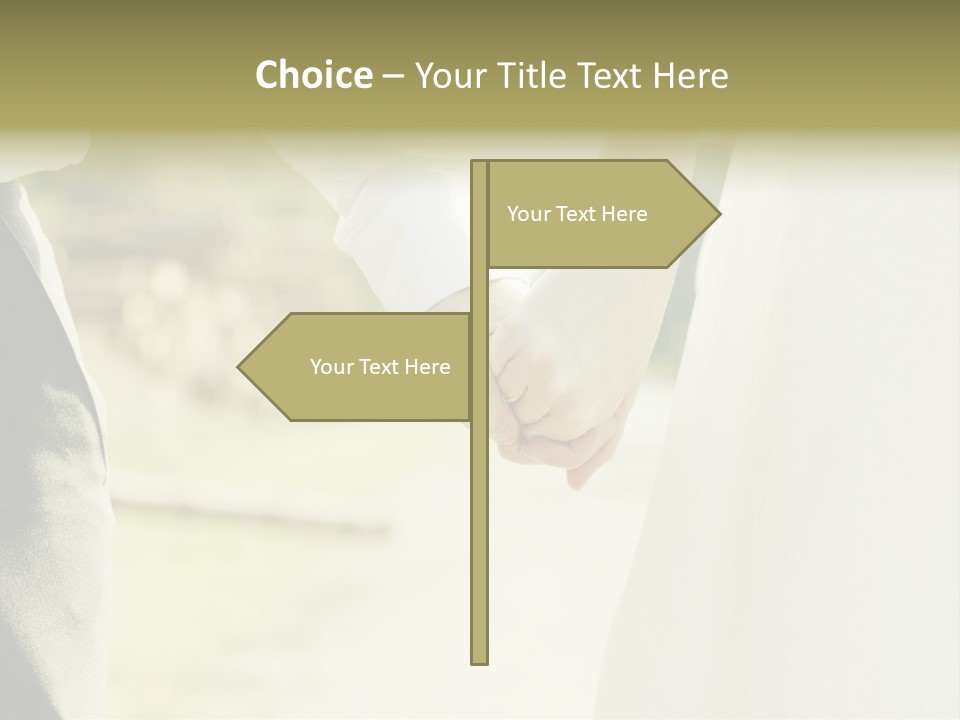 Bride Happiness Happy PowerPoint Template