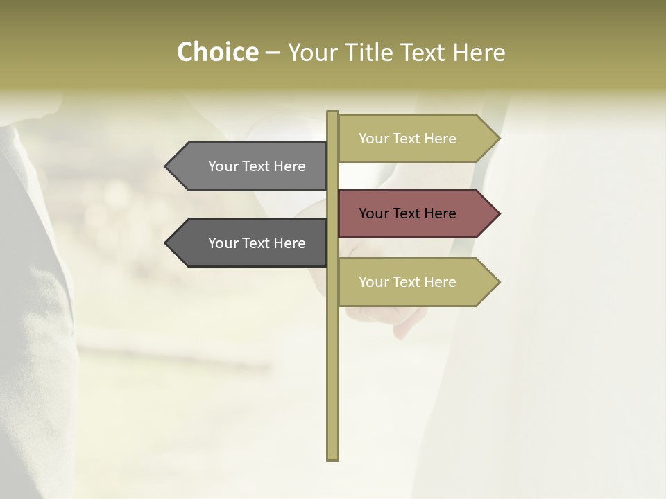 Bride Happiness Happy PowerPoint Template