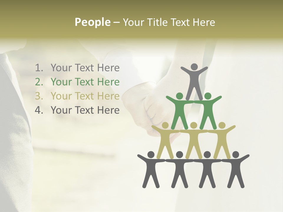 Bride Happiness Happy PowerPoint Template