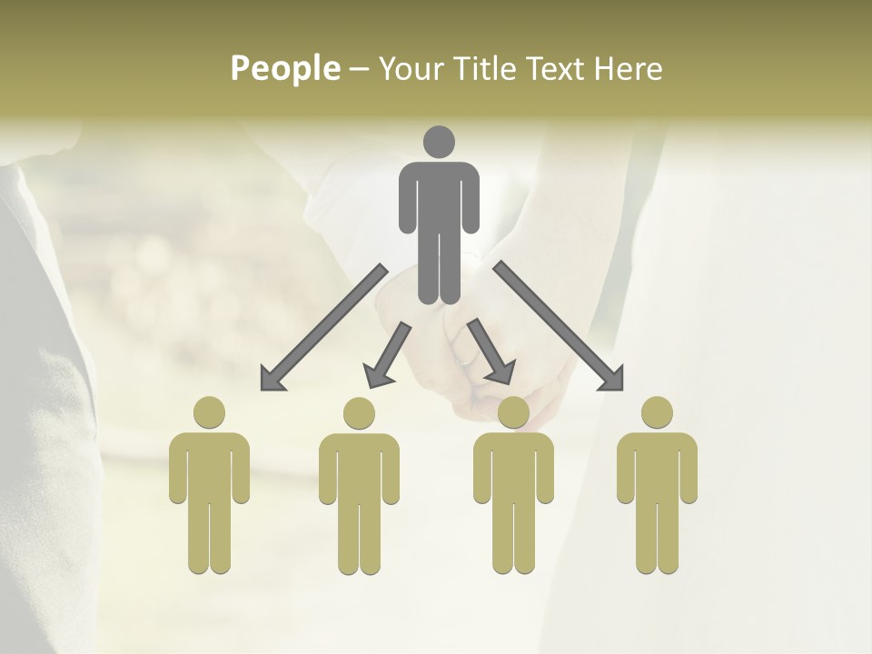 Bride Happiness Happy PowerPoint Template