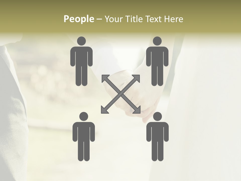 Bride Happiness Happy PowerPoint Template