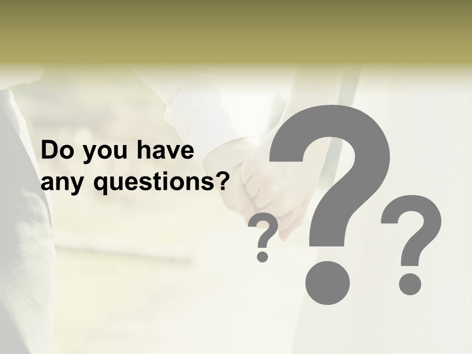 Bride Happiness Happy PowerPoint Template