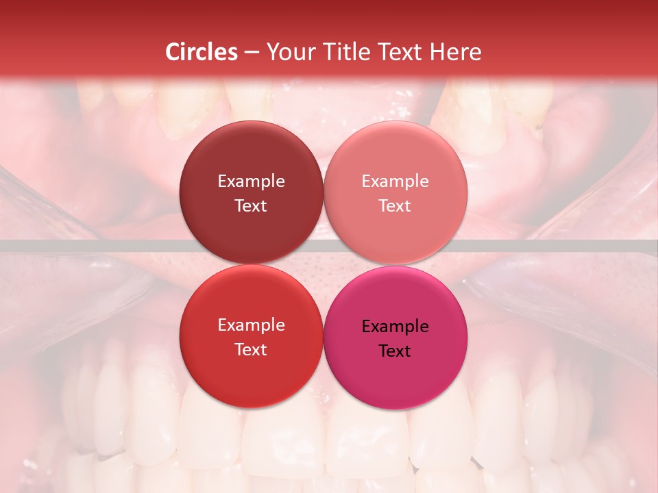 Clinic Patient Mouth PowerPoint Template