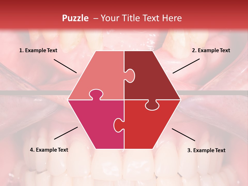 Clinic Patient Mouth PowerPoint Template