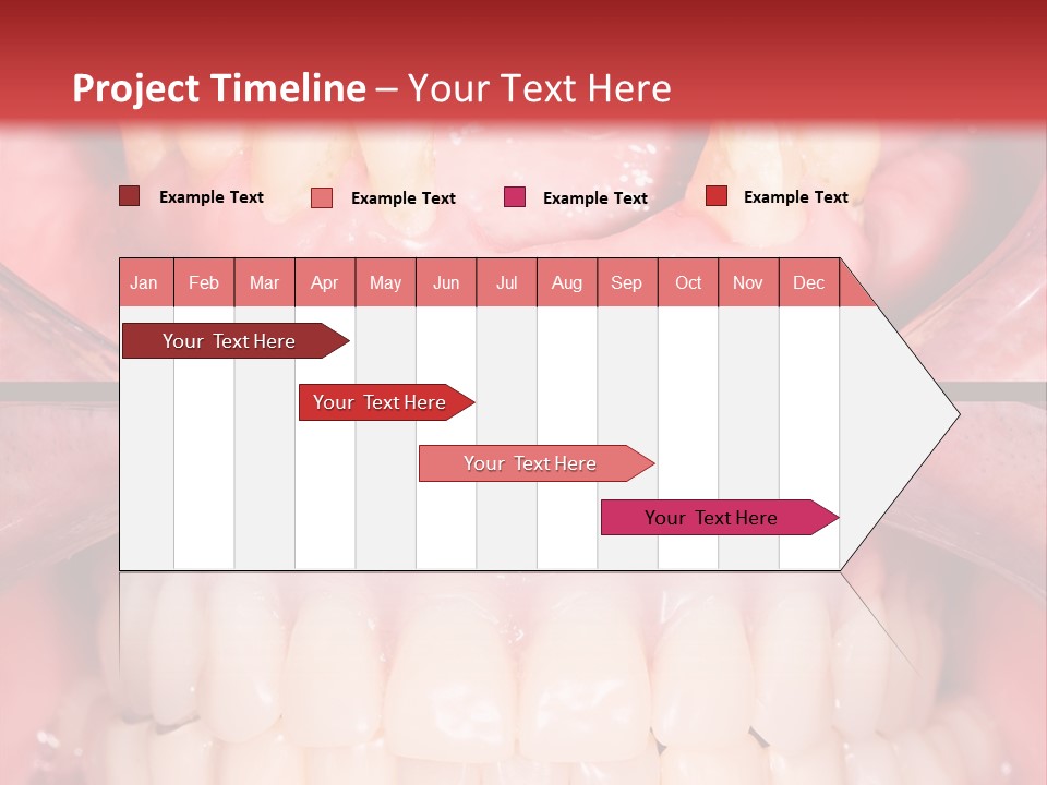 Clinic Patient Mouth PowerPoint Template