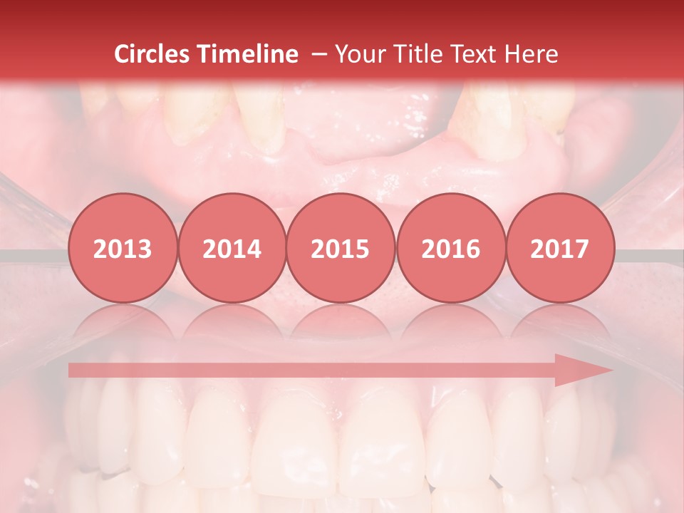 Clinic Patient Mouth PowerPoint Template