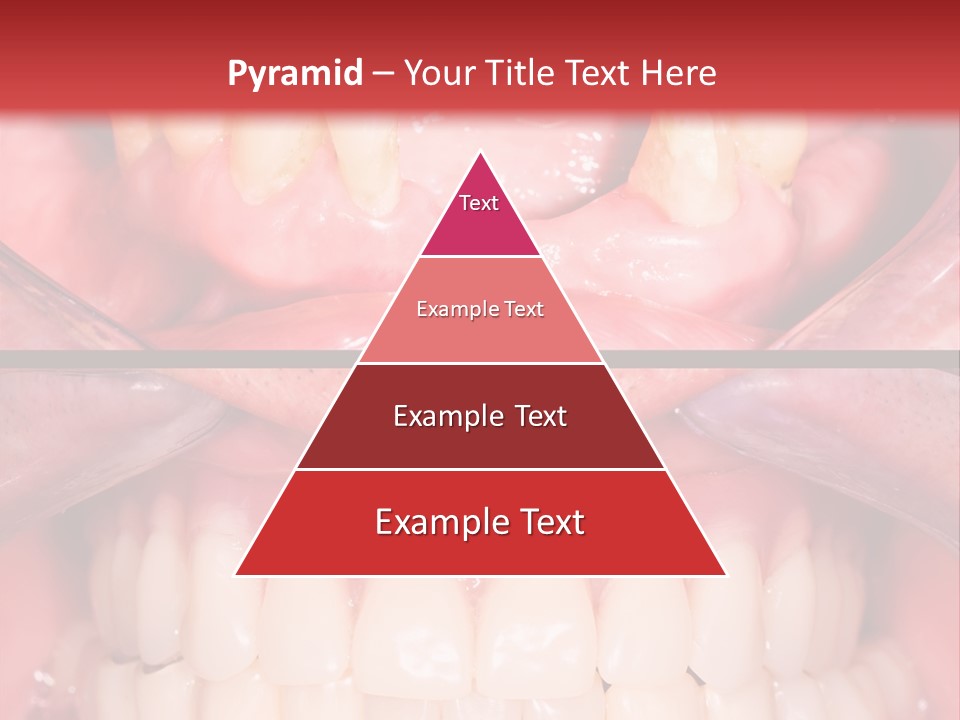 Clinic Patient Mouth PowerPoint Template