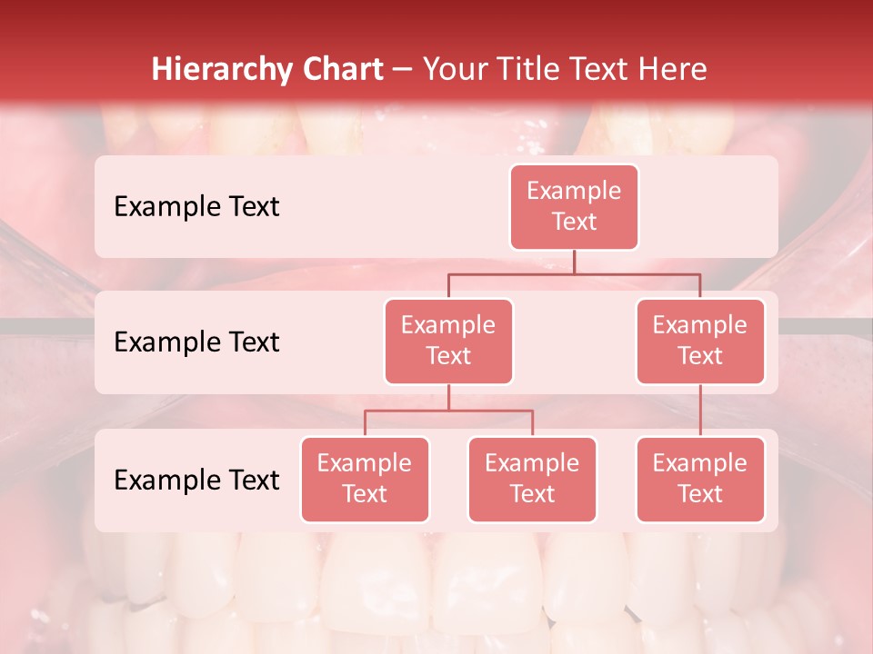 Clinic Patient Mouth PowerPoint Template
