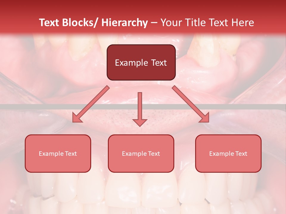 Clinic Patient Mouth PowerPoint Template