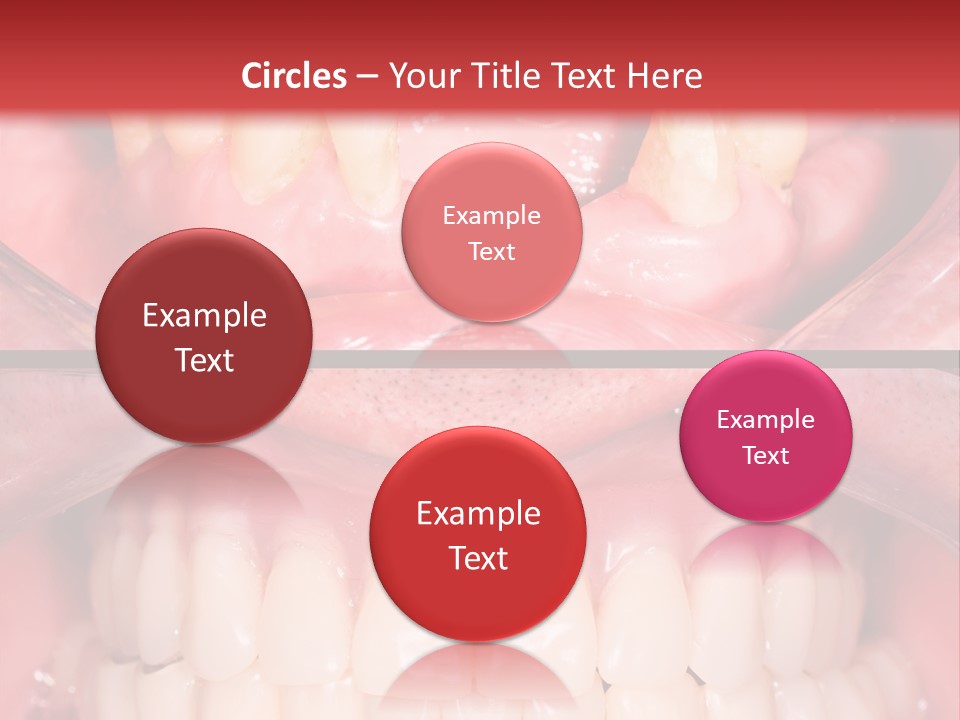 Clinic Patient Mouth PowerPoint Template