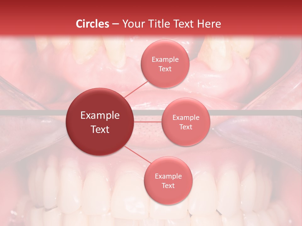 Clinic Patient Mouth PowerPoint Template