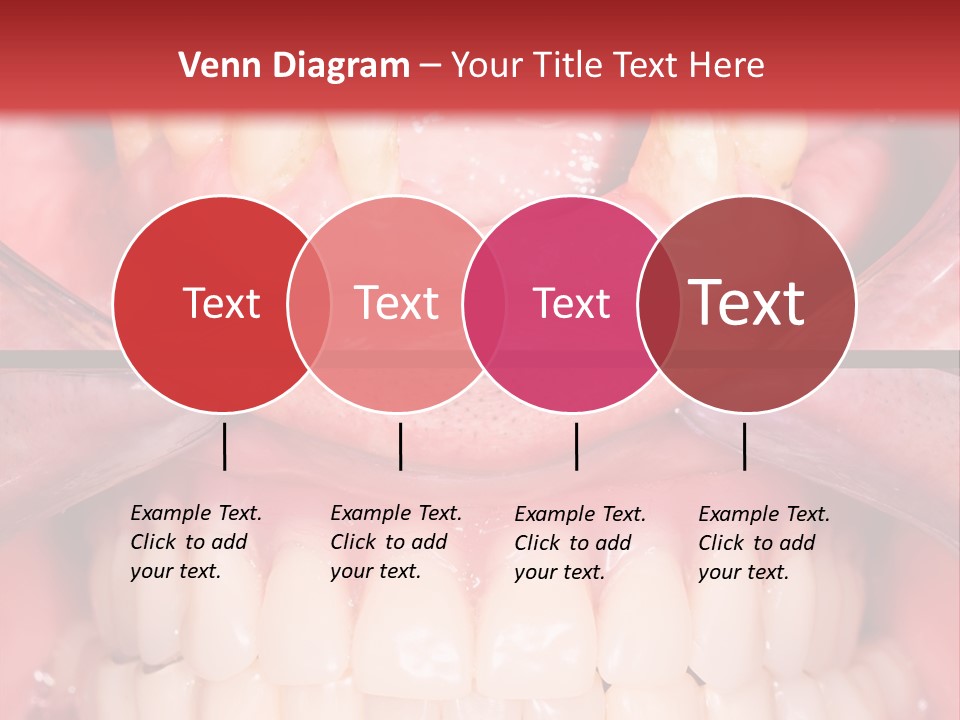 Clinic Patient Mouth PowerPoint Template