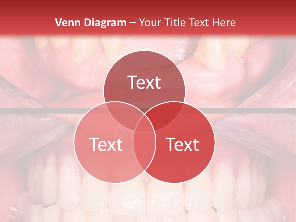 Clinic Patient Mouth PowerPoint Template