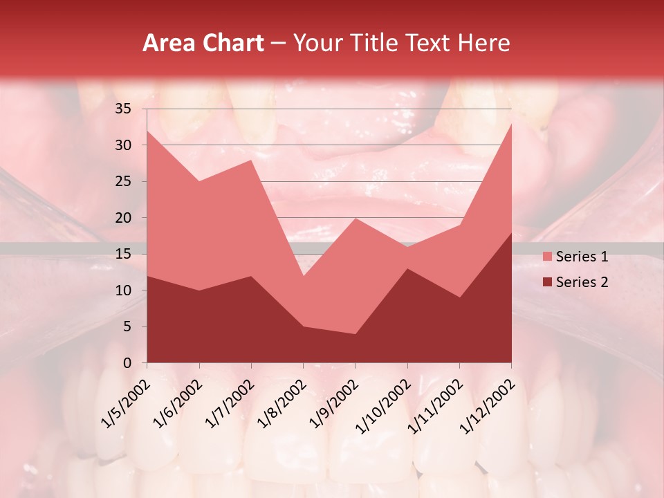 Clinic Patient Mouth PowerPoint Template