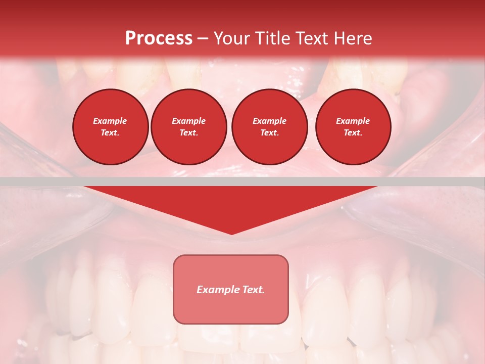 Clinic Patient Mouth PowerPoint Template