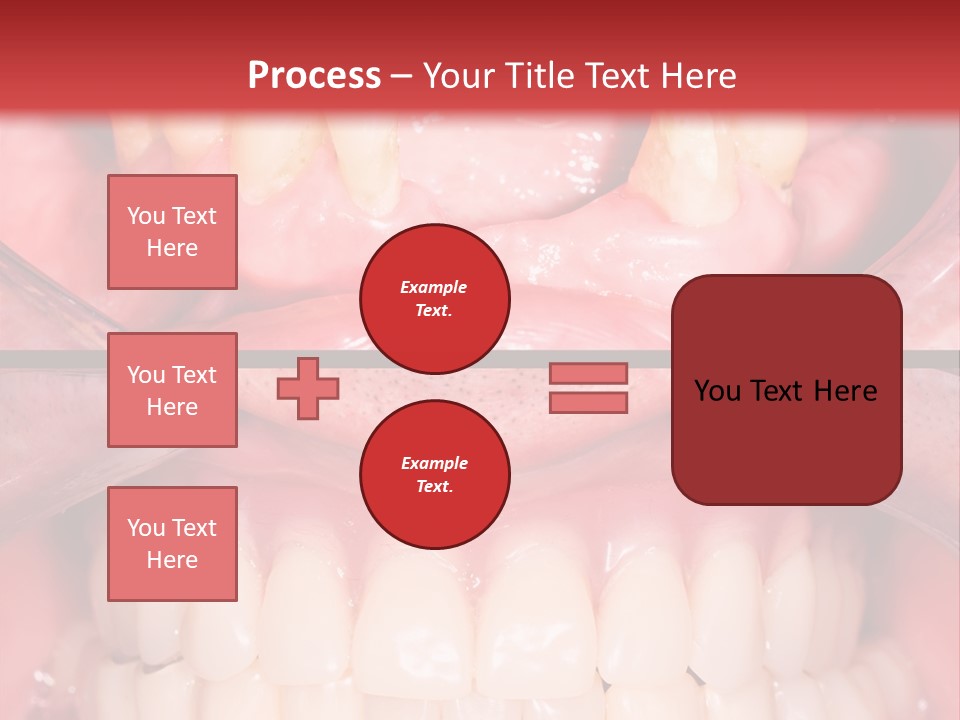 Clinic Patient Mouth PowerPoint Template
