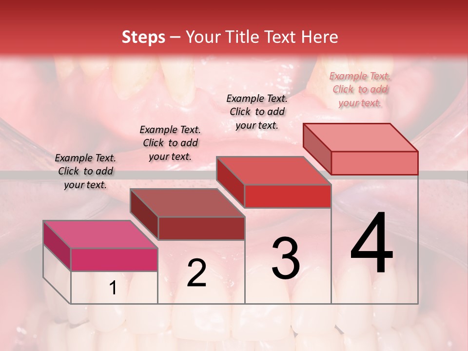 Clinic Patient Mouth PowerPoint Template