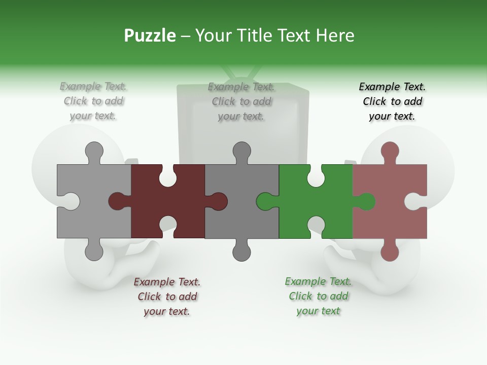 Video Game Videogame Holding PowerPoint Template