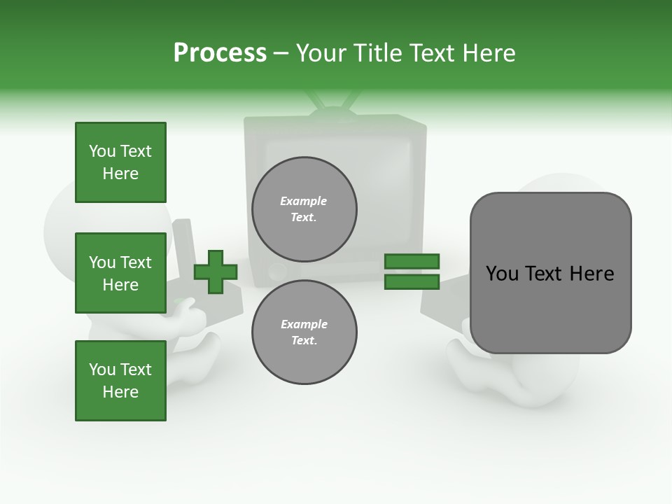 Video Game Videogame Holding PowerPoint Template