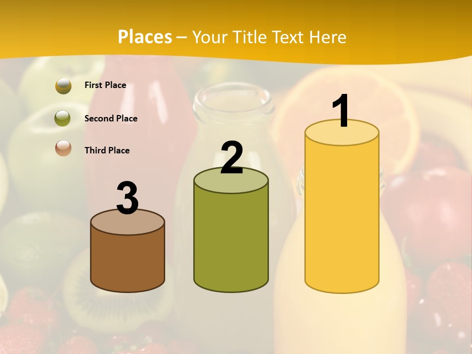 Berry Fresh Juice PowerPoint Template