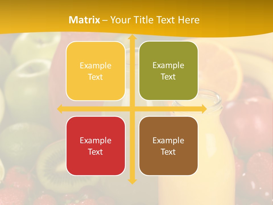 Berry Fresh Juice PowerPoint Template