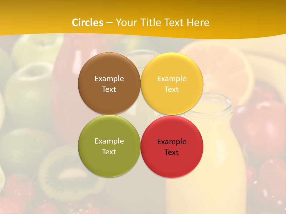 Berry Fresh Juice PowerPoint Template