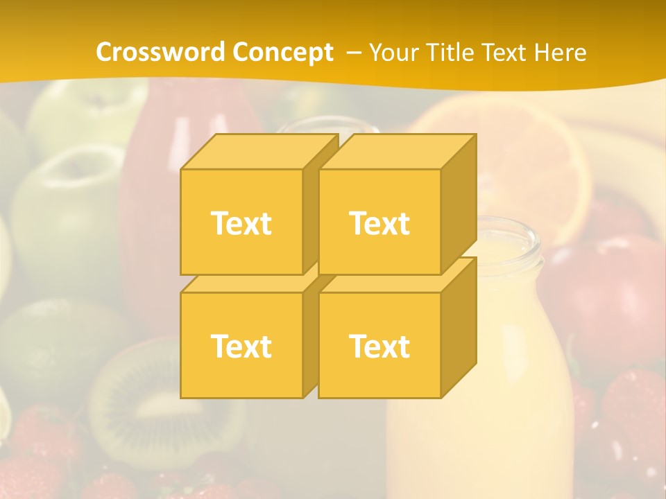 Berry Fresh Juice PowerPoint Template