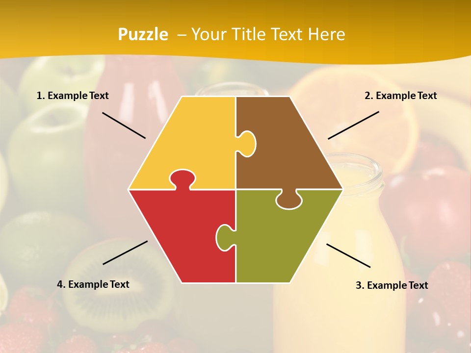 Berry Fresh Juice PowerPoint Template