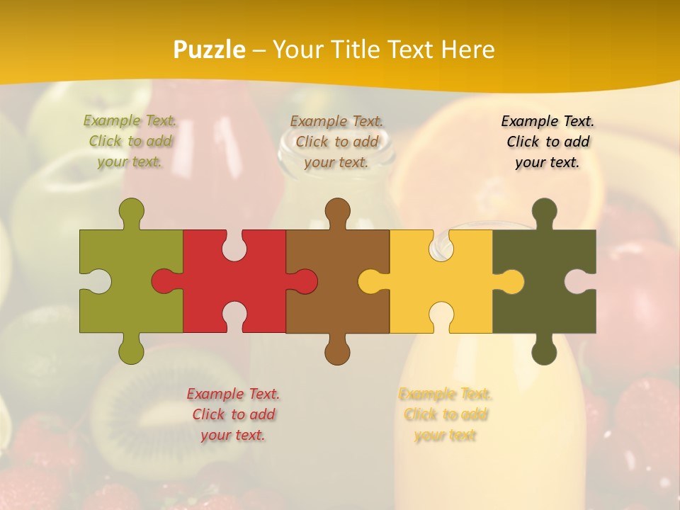 Berry Fresh Juice PowerPoint Template