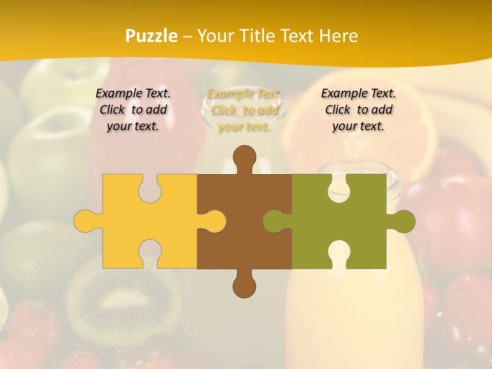 Berry Fresh Juice PowerPoint Template